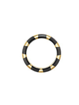 Isadora Striped 18K Gold Ring