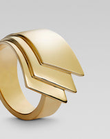 Einheit 18k Goldring