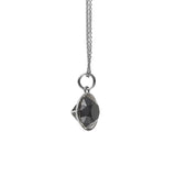 Of Me Silver Necklace w. Diamond