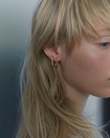 Kastellet Gold Plated Earring w. Zirconia