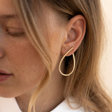 Kharisma Galaxy Large 18K Guld Øreringe m. Diamant