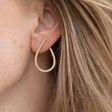 Kharisma Galaxy Medium 18K Guld Øreringe m. Diamant