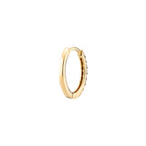 Lamarr 10 14K Guld Huggie m. Lab-Grown Diamanter