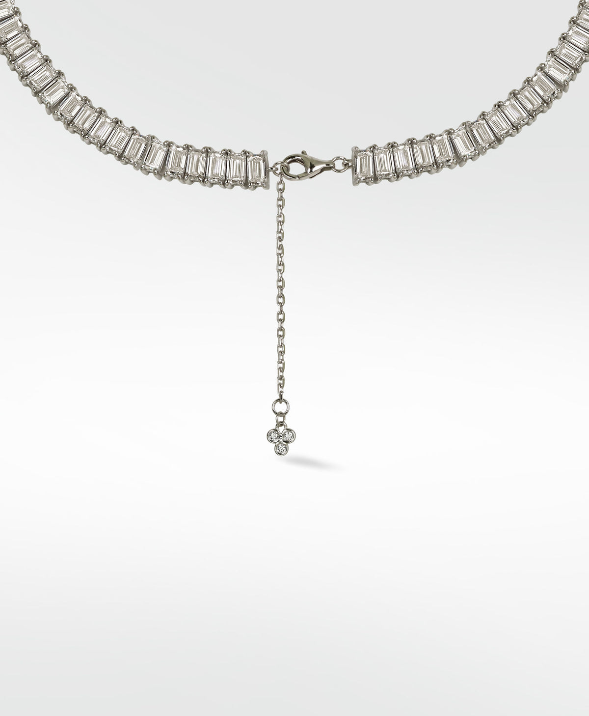 Veto Lux 14K Whitegold Necklace w. Lab-Grown Diamonds