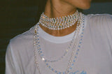 The Sunset Pearl 18K Gold Plated Necklace w. Beads & Pearls