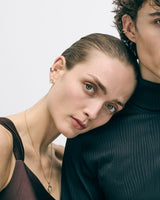 Eboris Twin 18K Guld Halskæde m. Diamanter