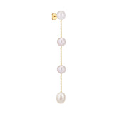 Lavinia Gold Plated Stud w. Pearls