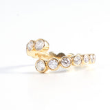 Naia 14K Gold Ring w. Diamonds