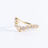 Ersa 14K Gold Ring w. Diamonds