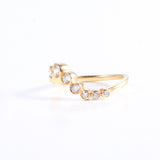 Ersa 14K Gold Ring w. Diamonds