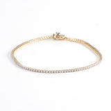 Tennis Armband aus 14K Gold mit 1ct. Diamanten