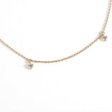 Six Diamond Necklace