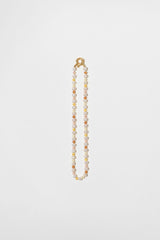 The Sunset Pearl 18K Gold Plated Necklace w. Beads & Pearls