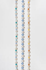 The Ocean Pearl 18K Gold Plated Long Necklace w. Pearls & Beads