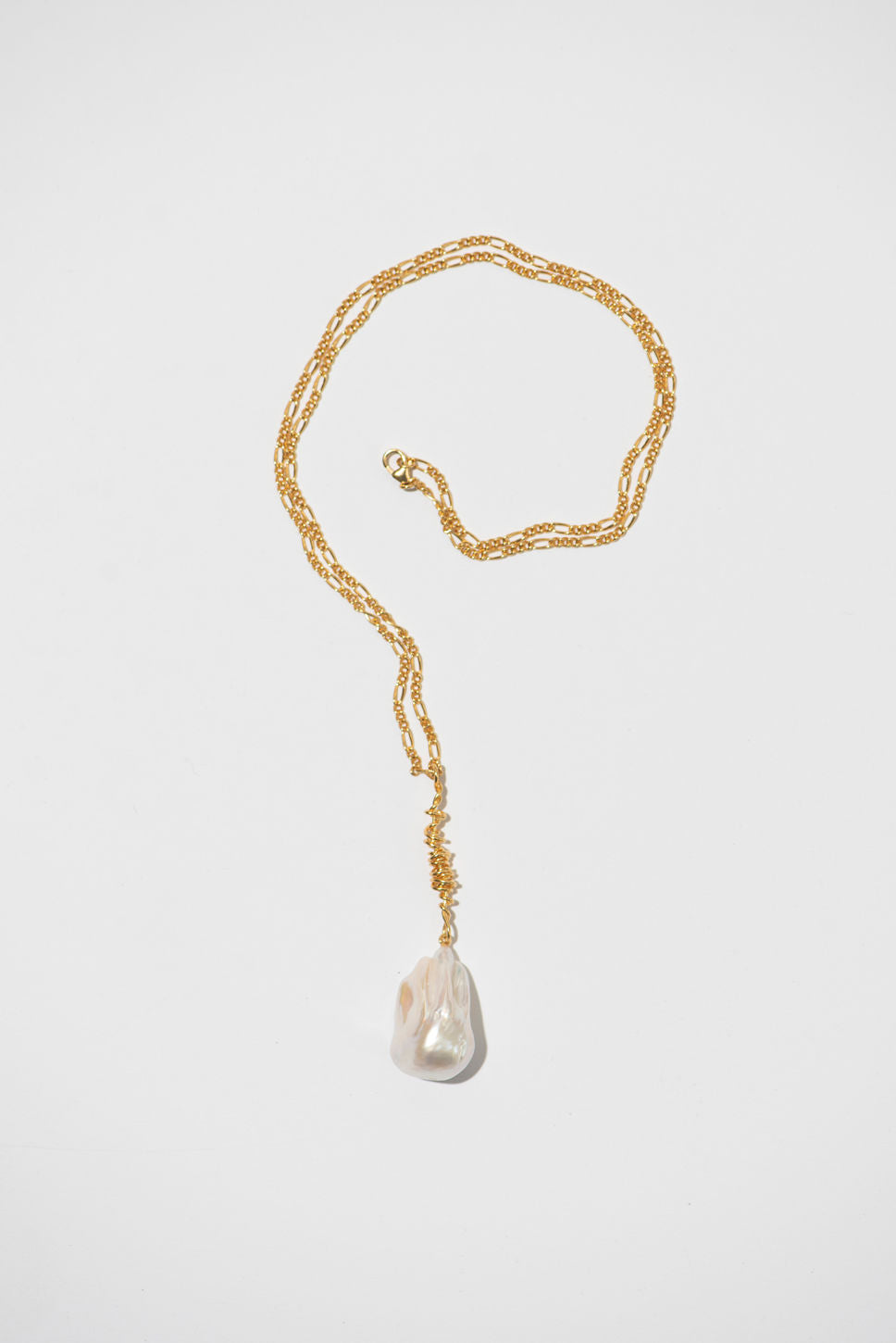 The Eternity Baroque 18K Forgyldt Vedhæng m. Perle