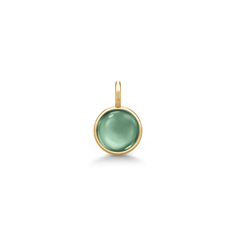 Little Prime Gold Plated Anhänger w. Turmalinkristall