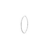 Liv 25mm 14K White Gold Hoop