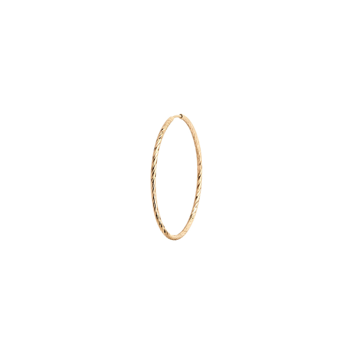 Liv 25mm 14K Guld Hoop