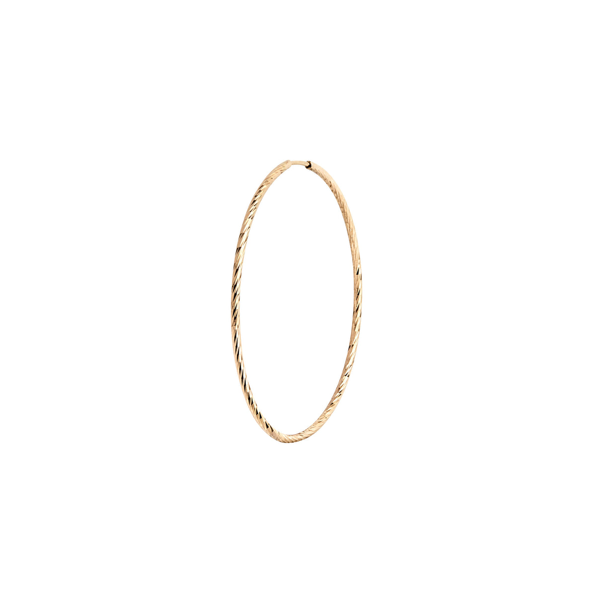 Liv 35mm 14K Gold Hoop