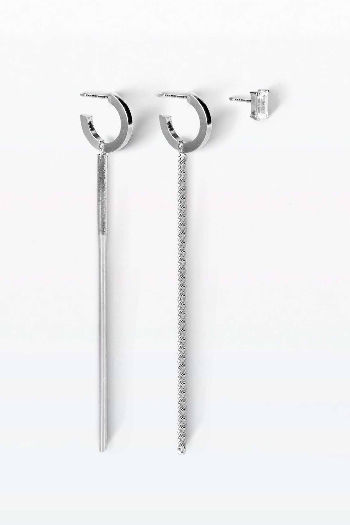 Summa 05 Silver Earrings