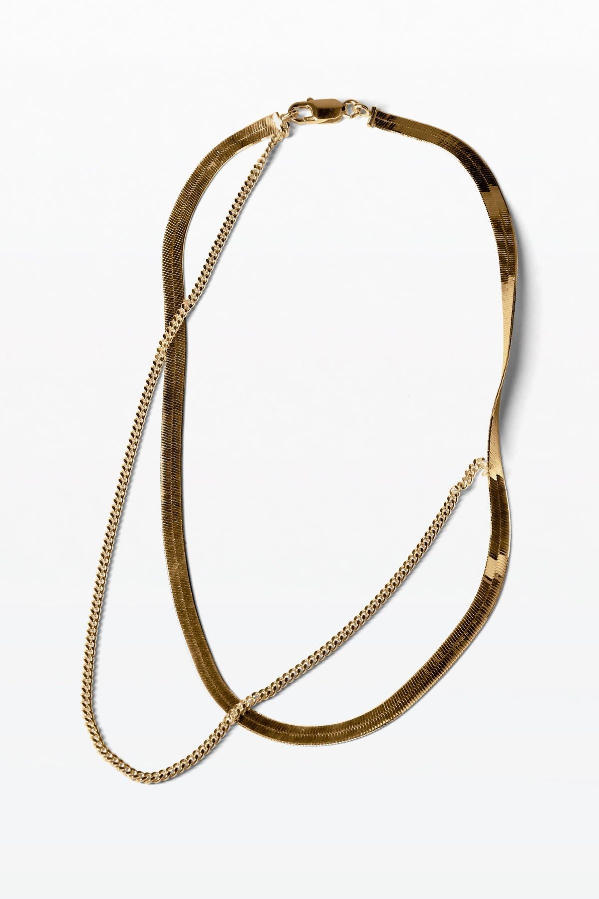 Summa 02 18K Gold Plated Necklace