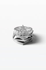 Summa 04 Sølv Ring m. Krystal