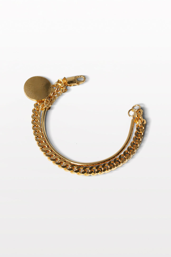 Contra 02 18K Gold Plated Bracelet