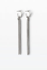 Strata 03 Silver Earrings