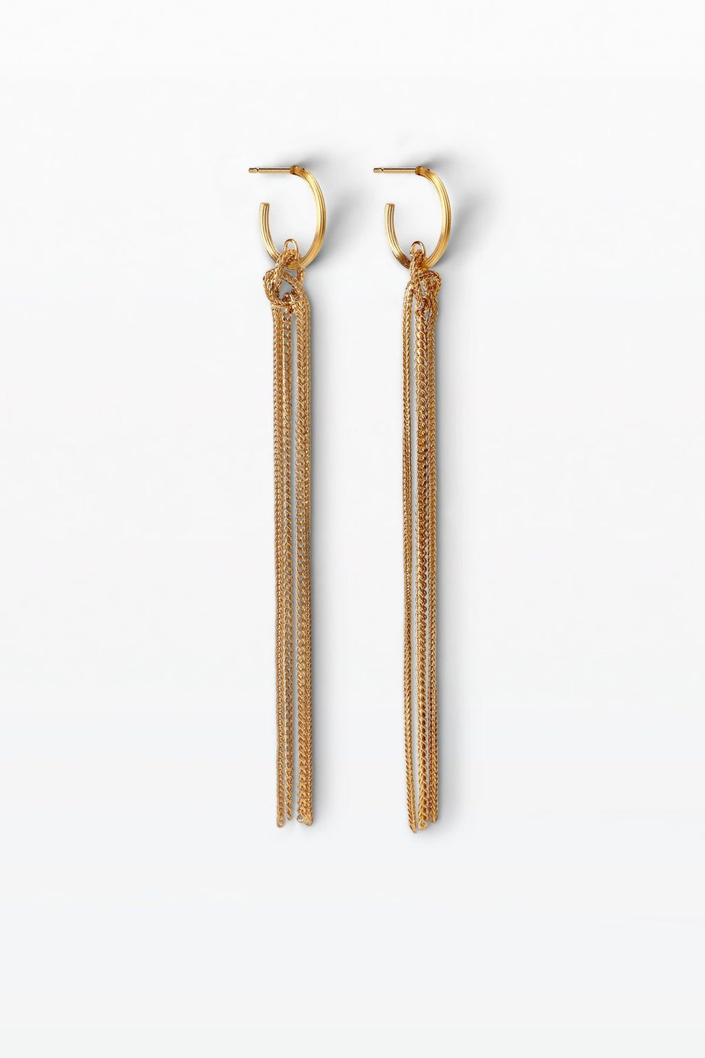 Strata 03 18K Gold Plated Earrings