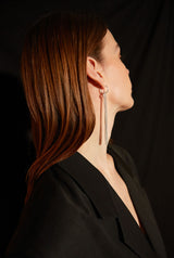 Strata 03 Silver Earrings