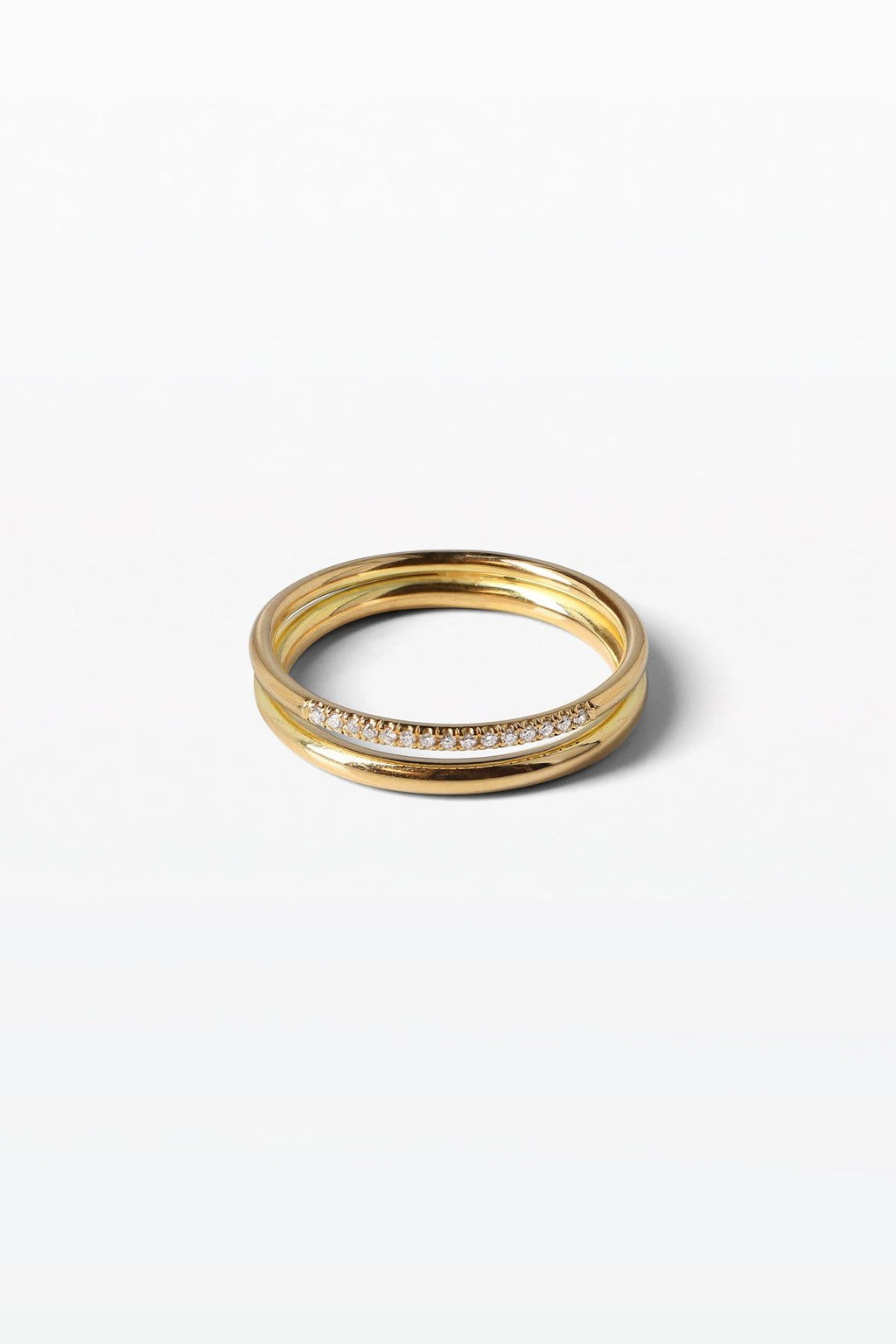 Wedding 05 18K Goldring m. Diamant