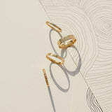 Lovelines Chapters Wedding 18K Gold Ring w. Diamonds