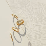 Lovelines Milestones Wedding 18K Gold Ring w. Diamonds