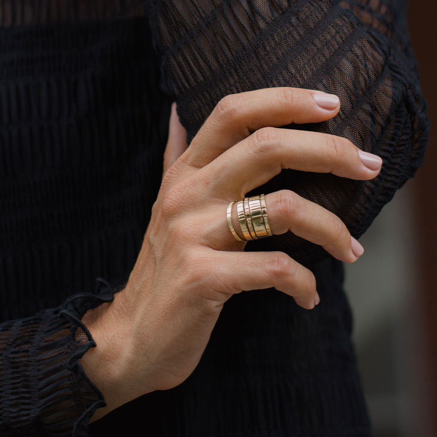 Lovelines Wedding 18K Gold Ring