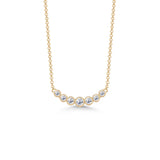 Lumen 18K Gold Necklace w. Diamonds