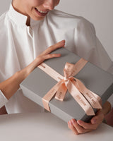 Unisex We 18K Gold & Rosegold Ring w. White Lacquer