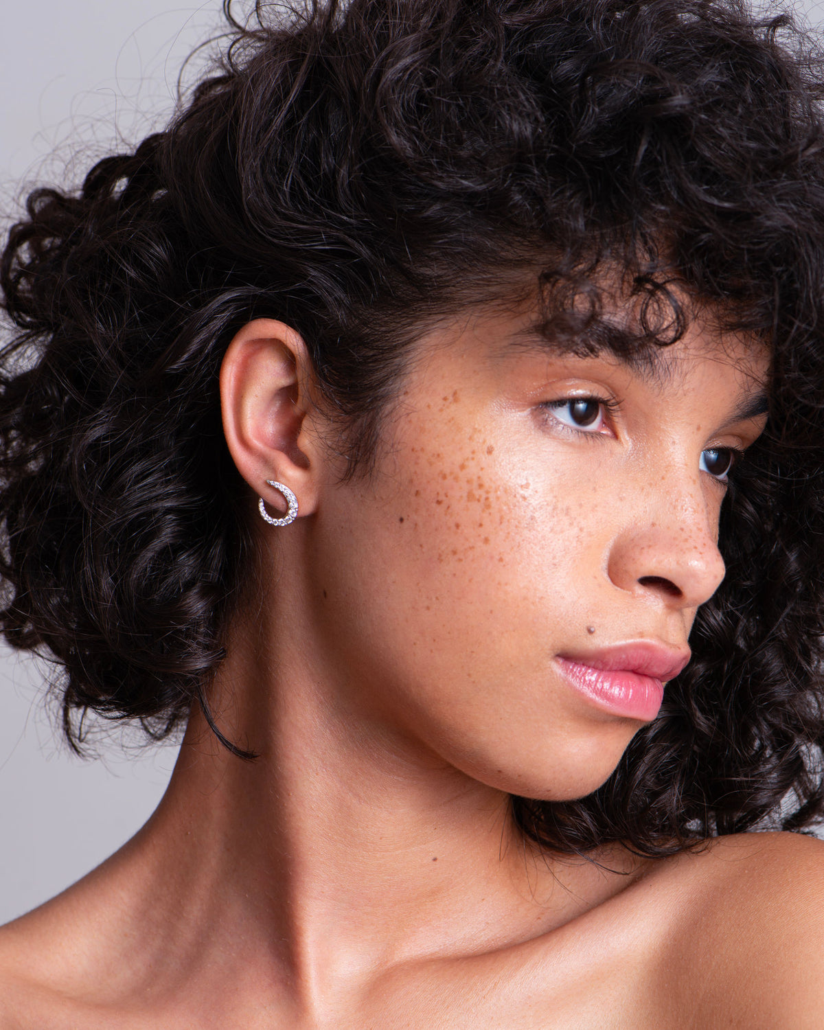 marie mas radiant hoop earrings rose gold & diamond 3