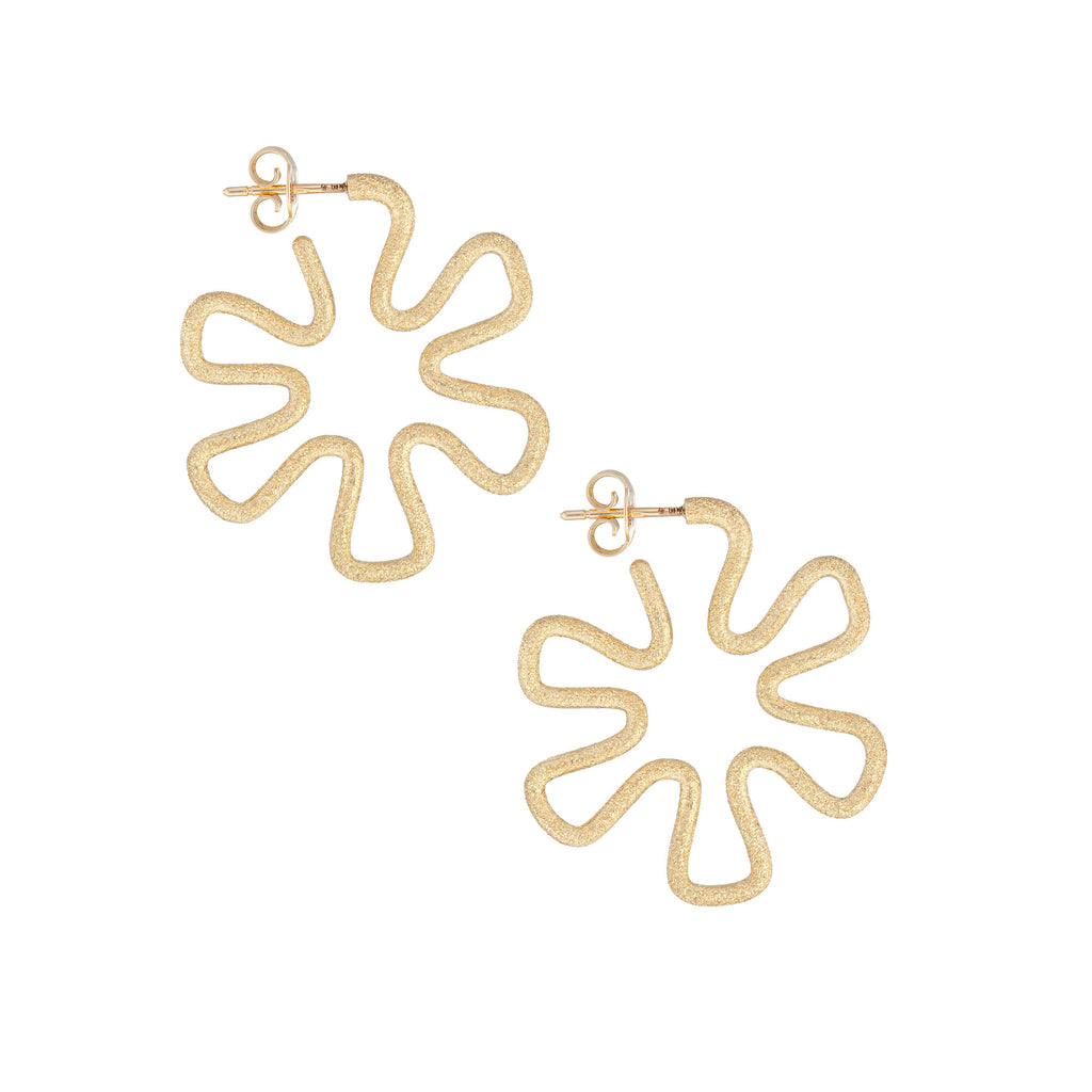 Margherita 9K Guld Hoops