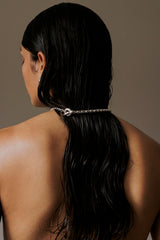 Puka Belcher Silver Necklace