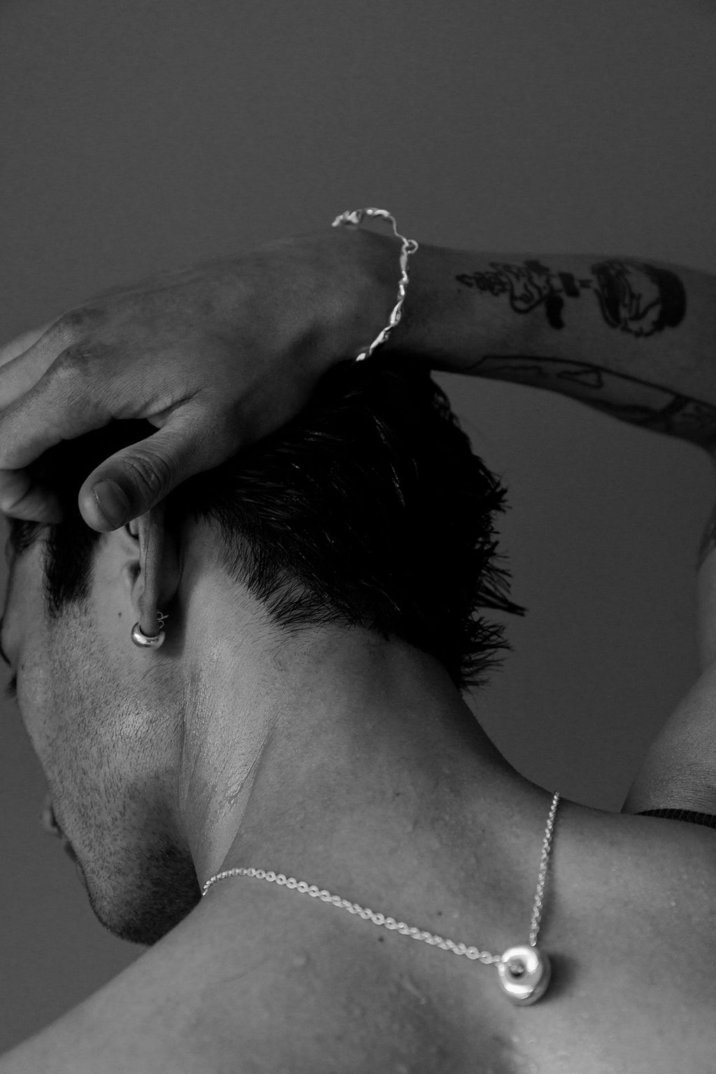 Lactuca I  Silver Bangle