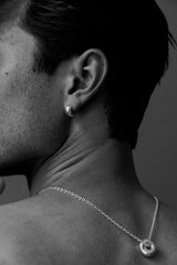 Puka II Silver Hoops