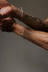 Lactuca II Silver Bangle