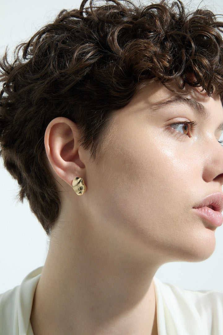 Liquid N°4 18K Gold Earring