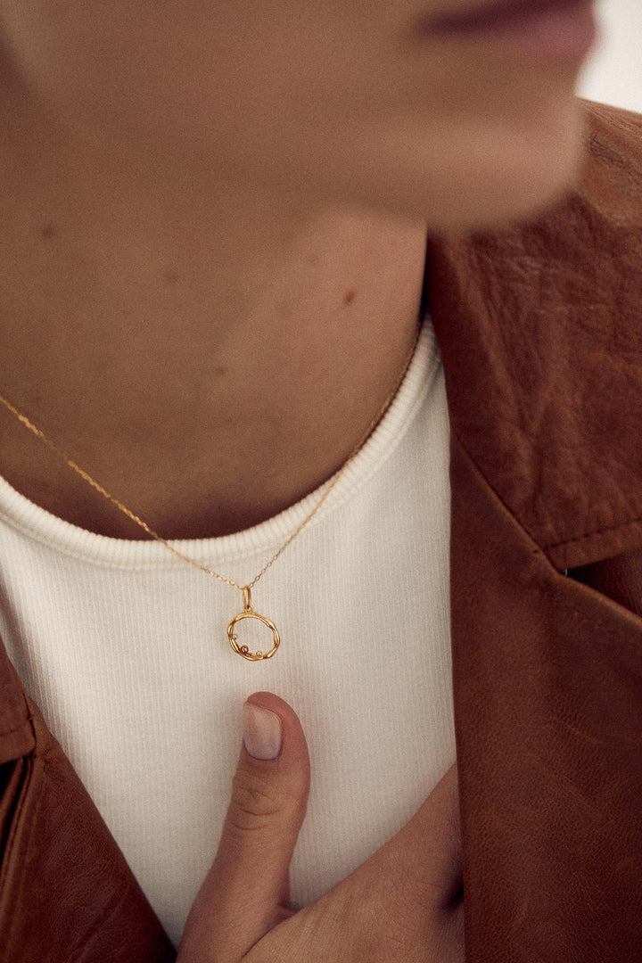 Liquid N°6 18K Gold Pendant