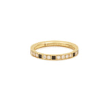 Mystique 18K Gold Ring w. Lab-Grown Diamonds
