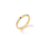 Mirage 18K Gold Ring w. Lab-Grown Diamonds