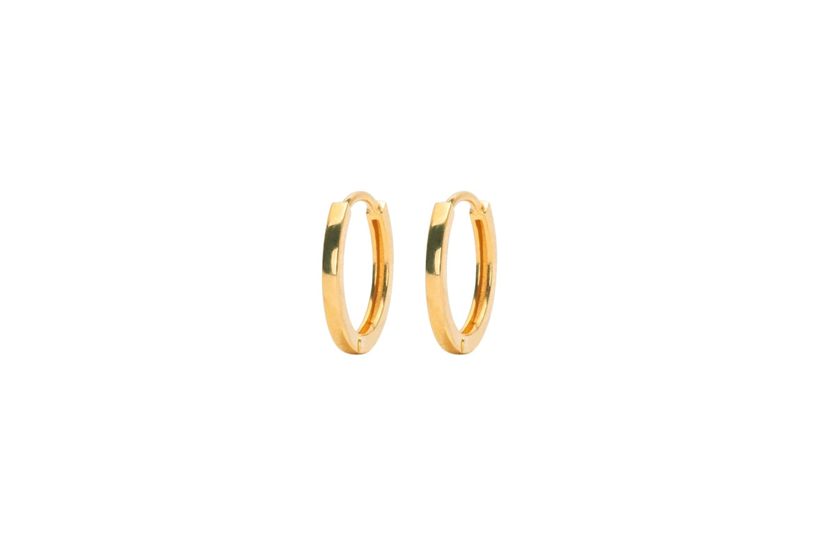 IX Mini Hoop Gold Plated Hoop