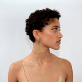 Monkey Kæde Small 18K Rosaguld & Sølv Øreringe