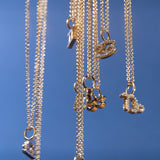 Mein Zodiac Virgo 18K Whitegold Anhänger w. Diamanten