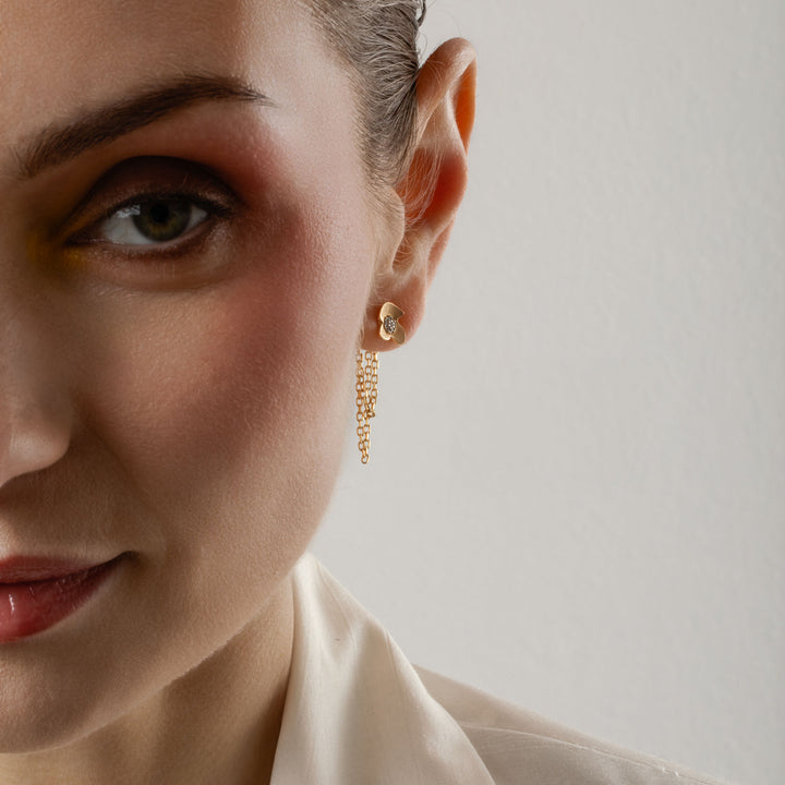 Onda Fluida 18k Forgyldt Vedhæng